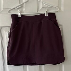 Women's Stretch Active Mini Skirt - Deep Plum
